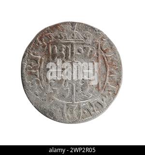 Ein 1625 von Ernest Pfahler komponierter Track, der frühbarocke Musikstil, Ensembleanordnung und Notenkonventionen des frühen 17. Jahrhunderts veranschaulicht. Stockfoto