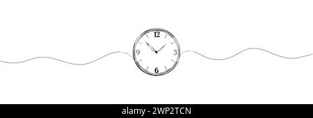 Symbol für eine durchgehende, einzeilige Zeichnungsanzeige mit handgezeichnetem Doodle-Stil. Vektorillustration auf weißem Hintergrund Stock Vektor