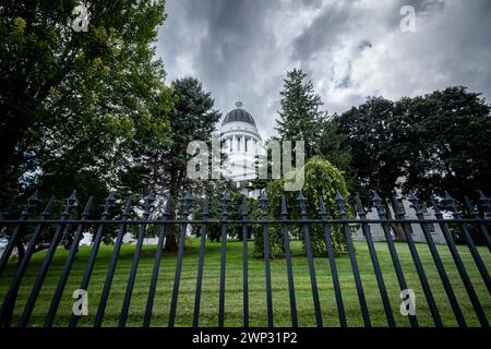 Das Maine State House in Augusta, Maine, USA. Stockfoto
