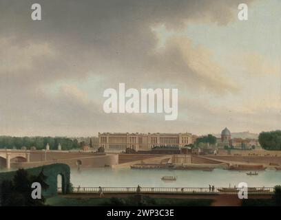 Die Aussicht von der batavischen Botschaft in Paris, Josephus Augustus Knip, 1801 Stockfoto