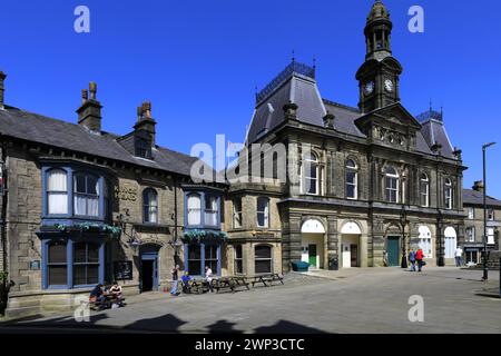 Das Rathaus, Buxton, Peak District National Park, Derbyshire, England, Großbritannien Stockfoto