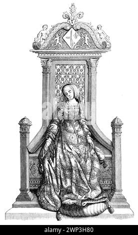 Louise von Savoyen, 1476–1531, französischer Adliger und Regentin von Frankreich Stockfoto