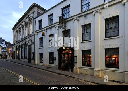 The Kings Head Hotel, Ross-on-Wye Town, (Rhosan AR Wy), Herefordshire, England, UK Stockfoto