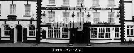 The Kings Head Hotel, Monmouth Town, Monmouthshire, Wales, Großbritannien Stockfoto