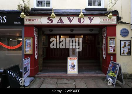 The Savoy Theatre, Monmouth Town, Monmouthshire, Wales, Großbritannien Stockfoto