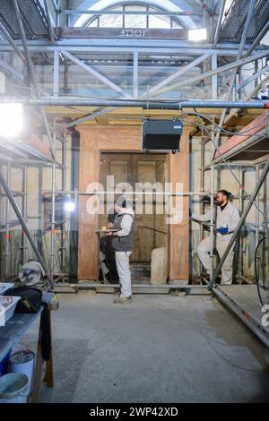 Roma, Italien. März 2024. Foto Valentina Stefanelli/LaPresse 05/03/2024 - Roma, Italia - Cronaca - Sopralluogo del Sindaco Roberto Gualtieri a Villa Ada. Nella foto la chiesa im Restaurant A Villa Ada Credit: LaPresse/Alamy Live News Stockfoto