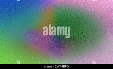 Ein abstraktes, schillerndes, körniges Hintergrundbild mit Grunge-Textur. Stockfoto