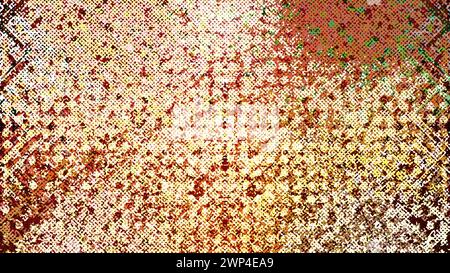 Ein abstraktes, schillerndes, körniges Hintergrundbild mit Grunge-Textur. Stockfoto