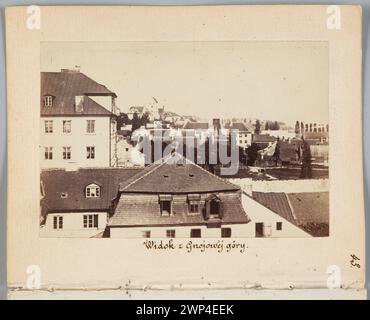 Warschau. "Blick von Gnojowa Góra" (Blick vom Berg Gnojna zum Ende der Besuchszeit der Jungfrau Maria in der neuen Stadt); Beyer, Karol (1818-1877); 1861-1863 (1861-00-00-1863-00);Góra Gnojna (Warschau - Altstadt), Méyet, Leopold (1850-1912) - Sammlung, Altstadt (Warschau), Warschau (Woiwodschaft Masowien), dar (Provenienz), Kirche der Besichtigung der Heiligen Jungfrau Maria (Warschau - Nowe Miasto) Stockfoto