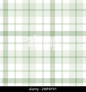 Nahtloses Muster prüfen. Karierte blaue Farbe. Sich wiederholendes Schottenmuster. Wiederholter schottischer Flanell. Madras Stoffmuster. Neutrales Wollgitter Stock Vektor