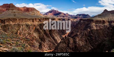 Tonto Trail, Grand Canyon National Park, Arizona, USA Stockfoto