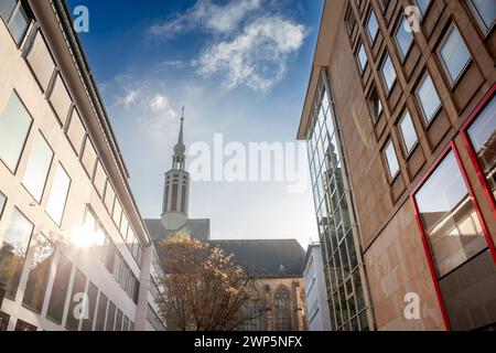 Bild des Kirchenchuches der Sankt Johannes Baptisten Kirche oder Propsteikirche in Dortmund. Propsteikirche ist der gebräuchliche Name einer Kirche in Dortm Stockfoto