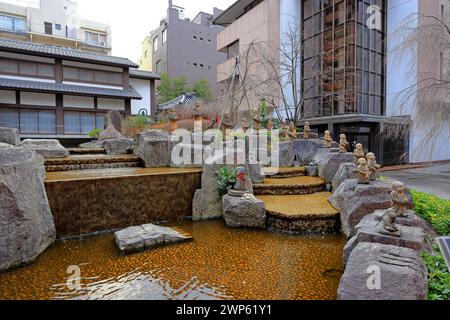 Chohoji (Rokkakudo) Tempel, ein historischer sechseckiger buddhistischer Tempel in Donomaecho, Nakagyo, Kyoto, Japan Stockfoto