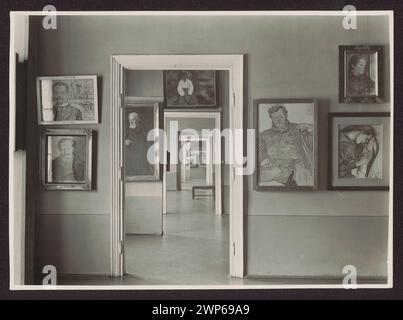 Warschau. Nationalmuseum, ul. Podwale 15; polnische Gemäldegalerie - Sala Stanis Wyspian; um 1932 (1932-00-00-1939-00-00); Stockfoto