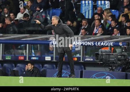 Saint Sebastien, Frankreich. März 2024. © PHOTOPQR/LE PARISIEN/LE PARISIEN/ARNAUD JOURNOIS ; SAINT SEBASTIEN ; 05/03/2024 ; FOOTBALL, 05/03/2024/LIGUE DES CHAMPIONS UEFA, 8E DE FINALE RETOUR, SAINT SABASTIEN ( ESPAGNE ), STADE ANOETA REALE ARENA/REAL SOCIEDAD - PARIS SG/PHOTO LE PARISIEN/LUIS ENRIQUE ARNAUD JOURNOIS CREDIT: MAXPPP/ALAMY LIVE NEWS Stockfoto