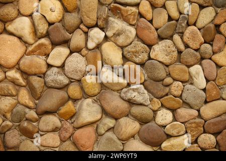 Kreisförmiges Symbol, kopfsteingepflasterte Straßen Stockfoto