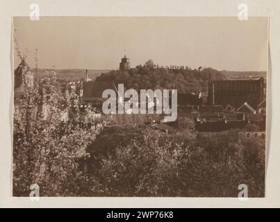 Foto des Zamkowa Mountain von Jan BU Hak, aufgenommen in den ersten Band des Albums Vilnius, aufgenommen 1912. Stockfoto