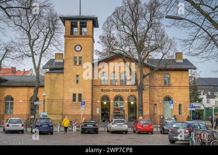 S-Bahnhof Lichterfelde West, Lichterfelde, Steglitz-Zehlendorf, Berlin, Deutschland Stockfoto