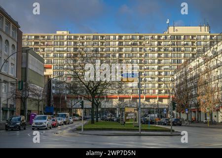 Sozialbau, Wohnhaus Pallasseum, Pallasstraße, Schöneberg, Berlin, Deutschland Stockfoto