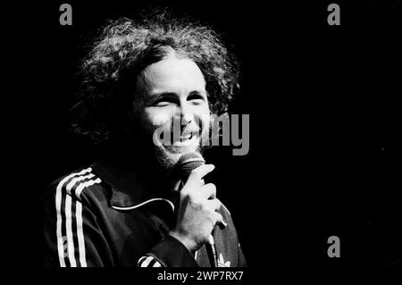 Turin Italien 21.10.1997: Jovanotti, italienischer Sänger, während der Pressekonferenz im Salone della Musica Stockfoto