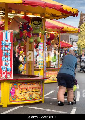 Abingdon-on-Thames gilt als die älteste Stadt Englands. Und seine jährliche Michaelmas-Messe wird seit dem Mittelalter abgehalten. Es war ursprünglich ein Stockfoto