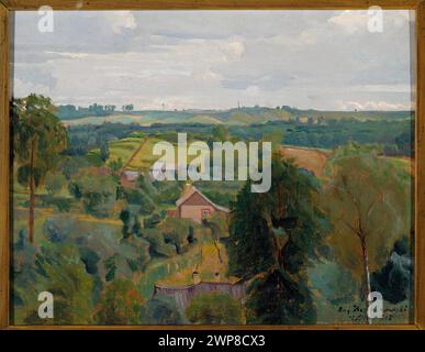 Landschaft von Vilnius; Kazimirowski, Marcin Eugeniusz (1873-1939); 1912 (1912-00-00-1912-00); REPWINDING - Vilnius Stockfoto