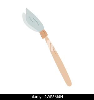 Vektorzeichnung Pinsel, handgezeichnete Illustration Stock Vektor