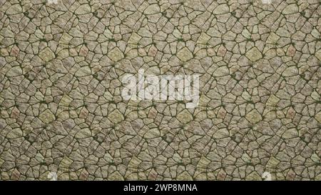 Ziegelwand in roter Farbe, weites Panorama des Mauerwerks. Ziegelwand für Hintergrund oder Textur. Hintergrund der Wandstruktur mit Vignettierungen Stockfoto