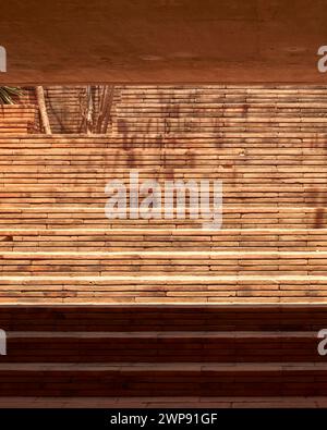 Unter Pool. Casa Cometa, Mazunte, Mexiko. Architekt: Mauricio Rocha mit Gabriela Carrillo, 2022. Stockfoto