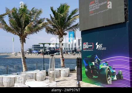 Dschidda, Saudi-Arabien. März 2024. Track Impression, F1 Grand Prix von Saudi Arabien auf dem Jeddah Corniche Circuit am 6. März 2024 in Dschiddah, Saudi Arabien. (Foto von HOCH ZWEI) Credit: dpa/Alamy Live News Stockfoto