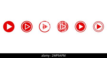 Live-Rahmen, großartiges Design für jeden Zweck. Online-Video. Video-Player-Vorlage. Vektorabbildung. Rohbild. EPS 10. Stock Vektor