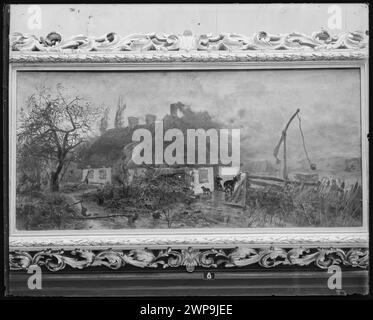 Bildfotografie: Józef Chełmoński (1849-1914), Herbst 1875, Öl, Leinwand, im Besitz von Piotr Wertheim [Malerei derzeit in ZB. Privat]; Unbekannt, Gesellschaft zur Förderung der bildenden Künste (Warschau; 1860-1940); 1907 (1907-00-00-1907-00); Stockfoto