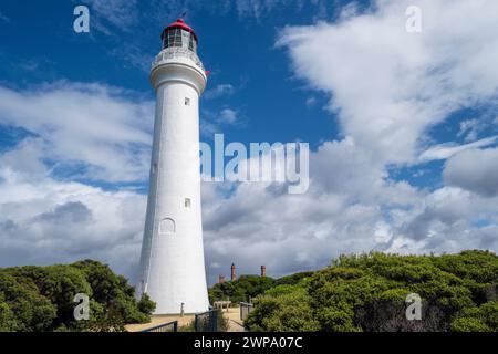 Split Point Lighthouse, Aireys Inlet, Fairhaven, Victoria, Australien Stockfoto