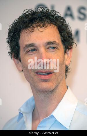 Glasgow, Schottland, Großbritannien. März 2024. Produzent, Schriftsteller und Schauspieler Jonas Chernick, auf dem roten Teppich bei einem Fotobesuch zur britischen Filmpremiere von The Stockfoto