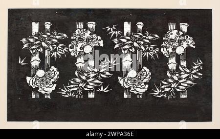 Japanische Katagami-Schablone aus dem 19. Jahrhundert, die Bambus und  Spatzen zeigt (Take to Suzume), verwendet zum Frben von Textilien und zur  Illustration japanischer dekorativer Motive Stockfotografie - Alamy