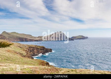 Idyllischer Blick auf die Ponta do Buraco auf der Insel Madeira, Portugal Stockfoto