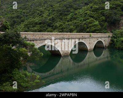 Tai Tam Tuk Stauseen Stockfoto