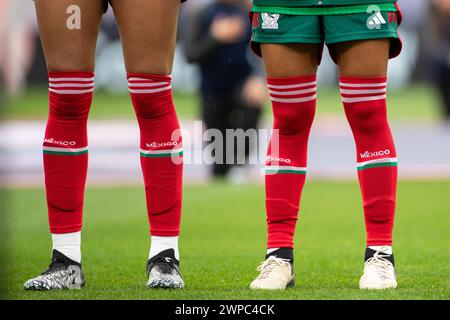 San Diego, USA. Februar 2024. San Diego, USA, 27. Februar 2024 CONCACAF Women's Gold Cup Semifinale während des Women's Gold Cup Semifinales zwischen Brasilien und Mexiko im Snapdragon Stadium in San Diego, Kalifornien. (Xavier Hernandez/SPP) Credit: SPP Sport Press Photo. /Alamy Live News Stockfoto
