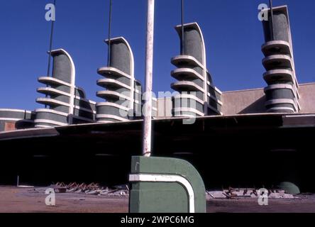 Pan Pacific Auditorium, Art Deco, Gebäude, Architektur, Los Angeles, Kalifornien, USA Stockfoto