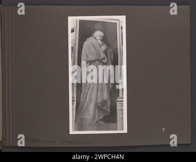 Vilnius. Kathedrale - Fotofotografie von Franciszek Smuglewicz 'S. Andreas'; Zdanowscy, Edmund und Bolesław; vor 1939 (1930-00-00-1939-00); Stockfoto