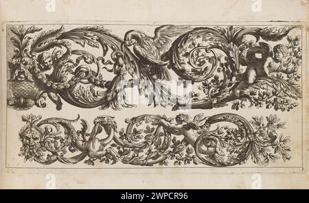 Frieze-Projekte; Le Pautre, Jean (1618-1682), Stapf, Johann Ulrich (CA. 1642-1706); um 1660-OK. 1670 (1601-00-00-1700-00-00); Stockfoto