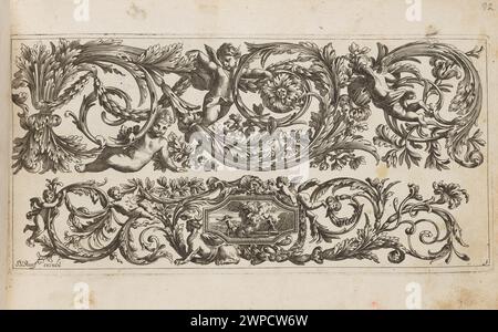 Frieze-Projekte; Le Pautre, Jean (1618-1682), Stapf, Johann Ulrich (CA. 1642-1706); um 1660-OK. 1670 (1601-00-00-1700-00-00); Stockfoto