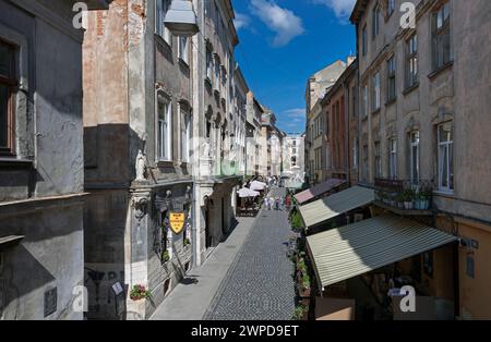 Virmenska-Straße oder Armenische Straße, Lemberg, Ukraine Stockfoto