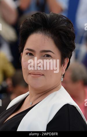 Cannes, Frankreich. Mai 2016. Jaclyn Jose nahm am 18. Mai 2016 im Rahmen der 69. Filmfestspiele von Cannes am Fotoruf „Ma'Rosa“ bei den Palais des Festivals in Cannes Teil. Foto: Aurore Marechal/ABACAPRESS.COM Credit: Abaca Press/Alamy Live News Stockfoto