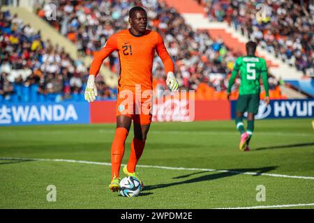 MENDOZA, ARGENTINIEN - 21. MAI: Torhüter Kingsley Aniagboso aus Nigeria bei der FIFA U20-Weltmeisterschaft Argentinien 2023 gegen die Dominikanische Republik Stockfoto