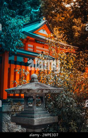 Tempel in Fukakusa Stockfoto