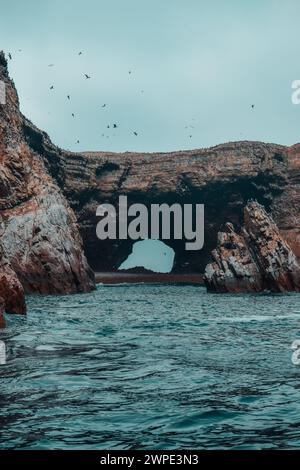 Puerto Pellejo, in der Nähe von Pisco. Stockfoto