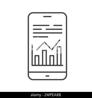 Das Design Von Vektorsymbolen Für Business-Apps Stock Vektor