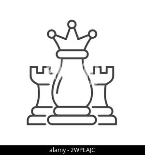 Strategieplanung Diagrammerstellung Erfolg Vektor-Symbol-Design Stock Vektor