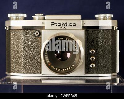 Praktica FX Kamera aus Dresden, DDR. Stockfoto